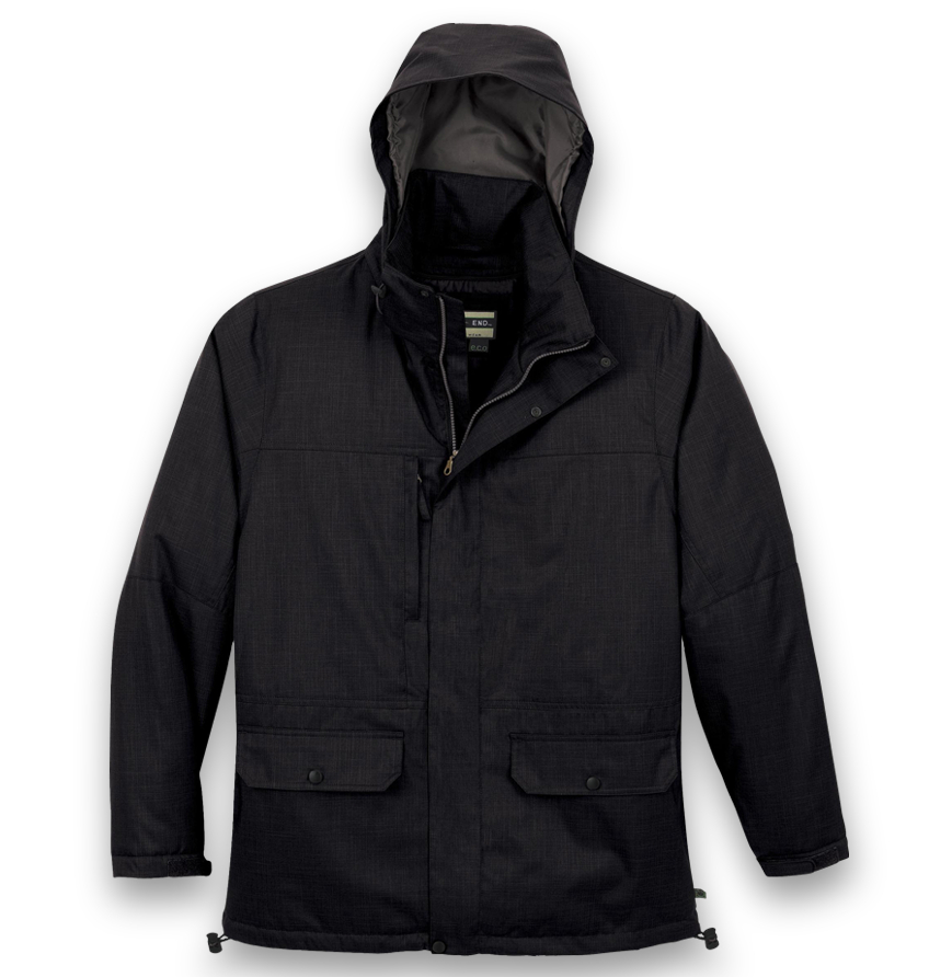 Coated fabric jacket