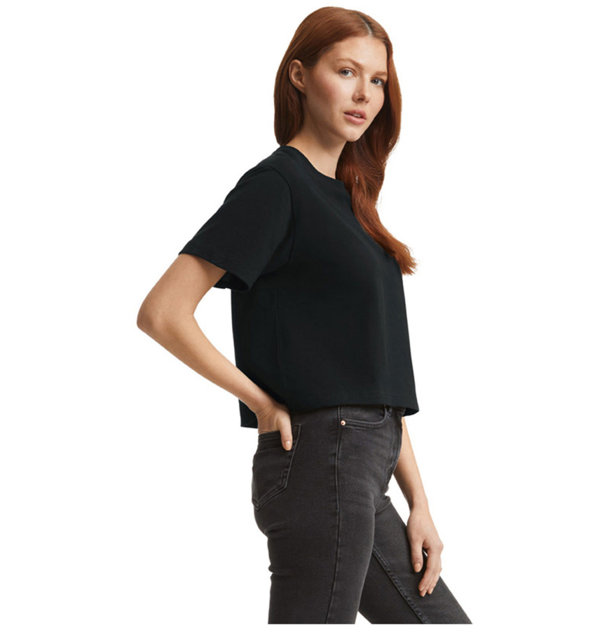 American Apparel Womens Fine Jersey Boxy T-shirt | The Logo Clothing Company