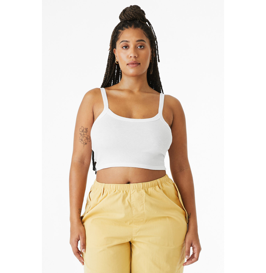 Bella + Canvas 1012BE SOLID WHT BLEND front