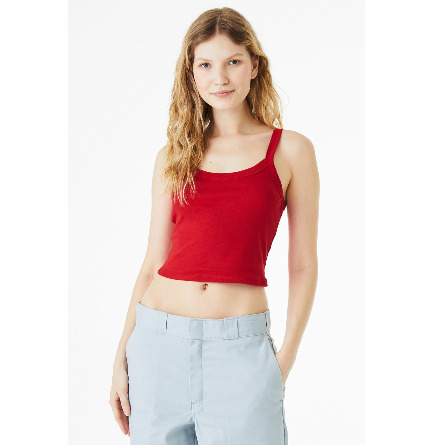 Ladies' Micro Ribbed Scoop Tank