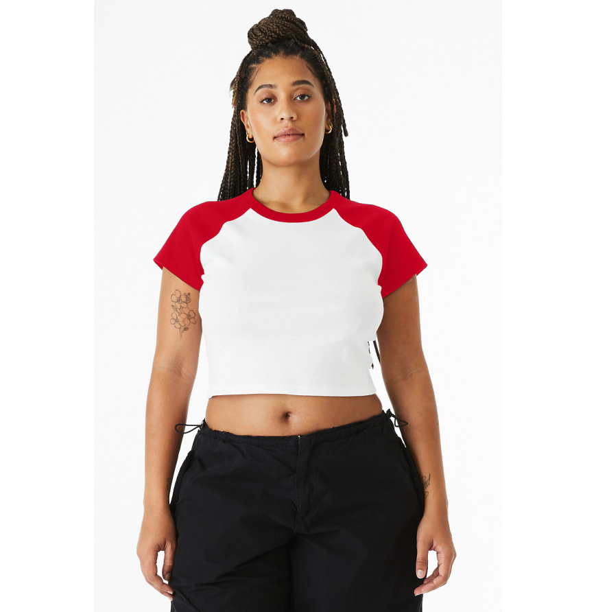 WHITE/ RED color