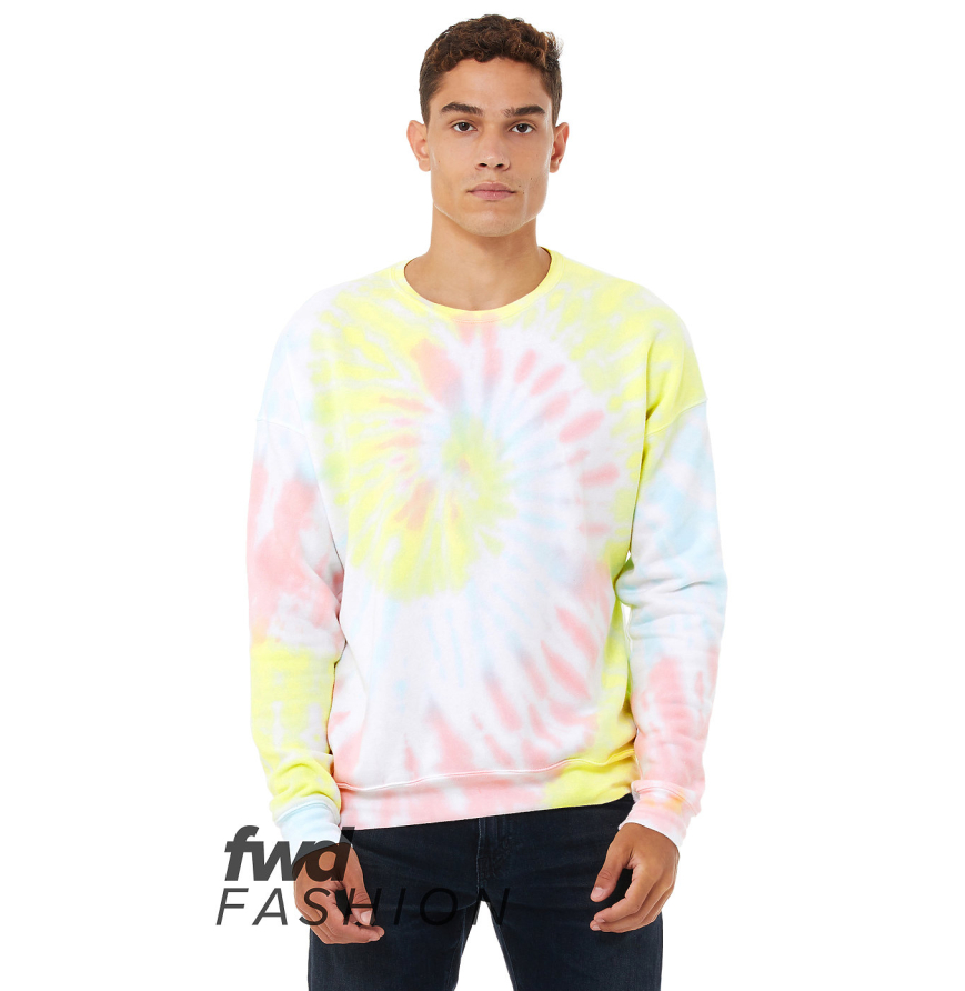Bella + Canvas 3945RD RAINBOW PASTEL front