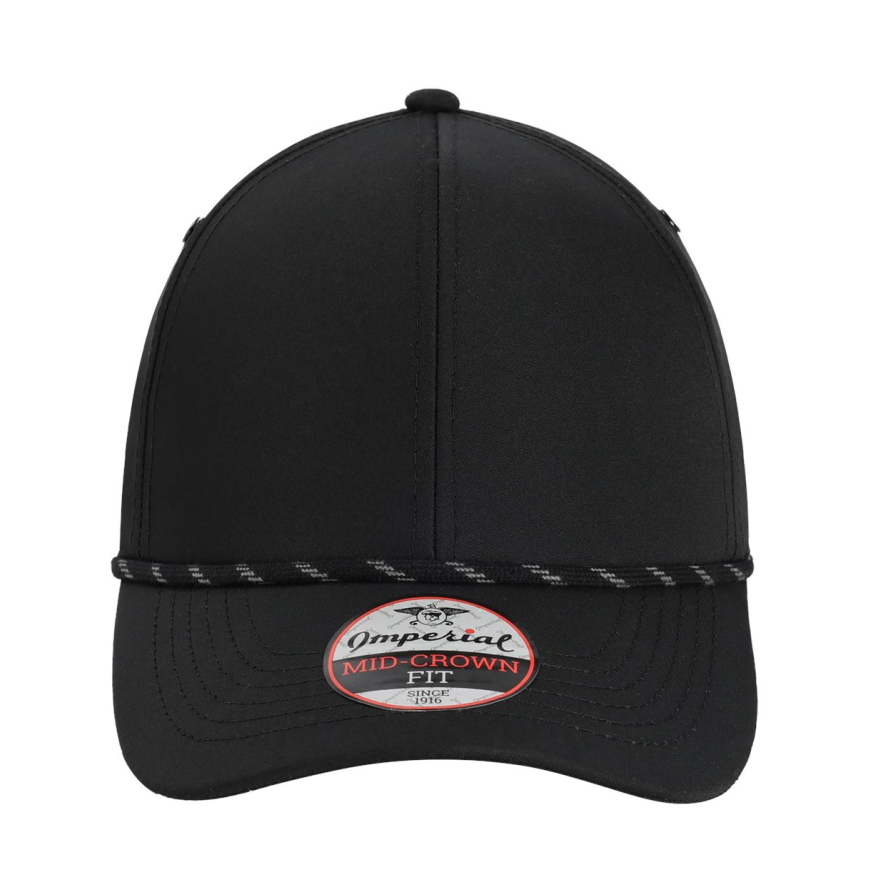 Imperial Caps 6054S Black front