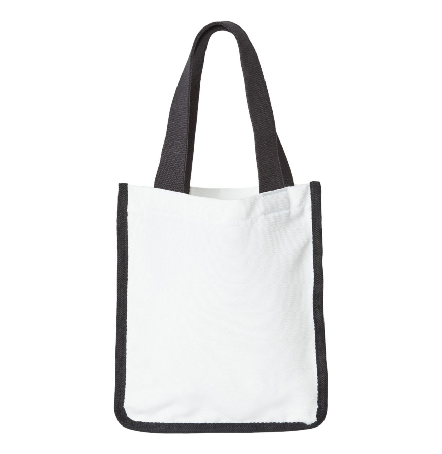 Liberty Bags PSB810 White/ Black front