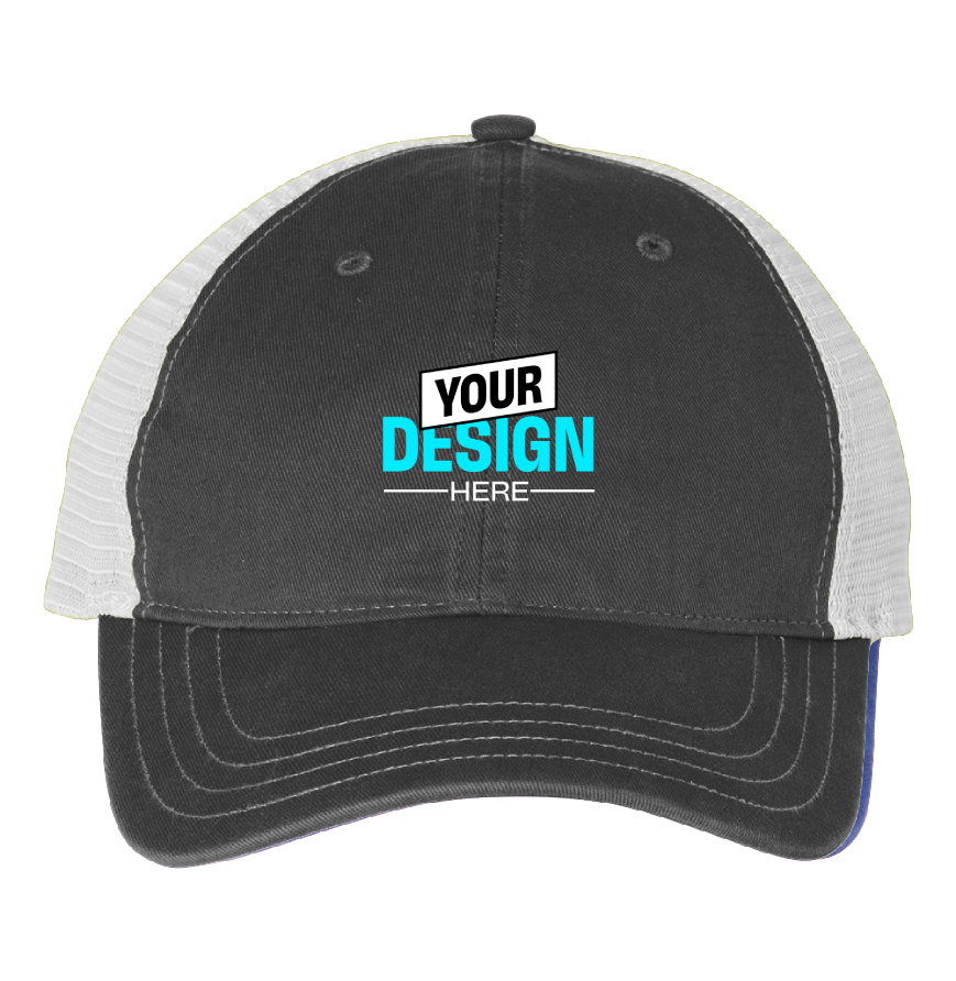 Richardson 111 Charcoal-White front