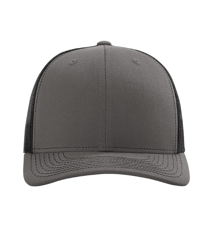 Richardson 112RE Charcoal/ Black front