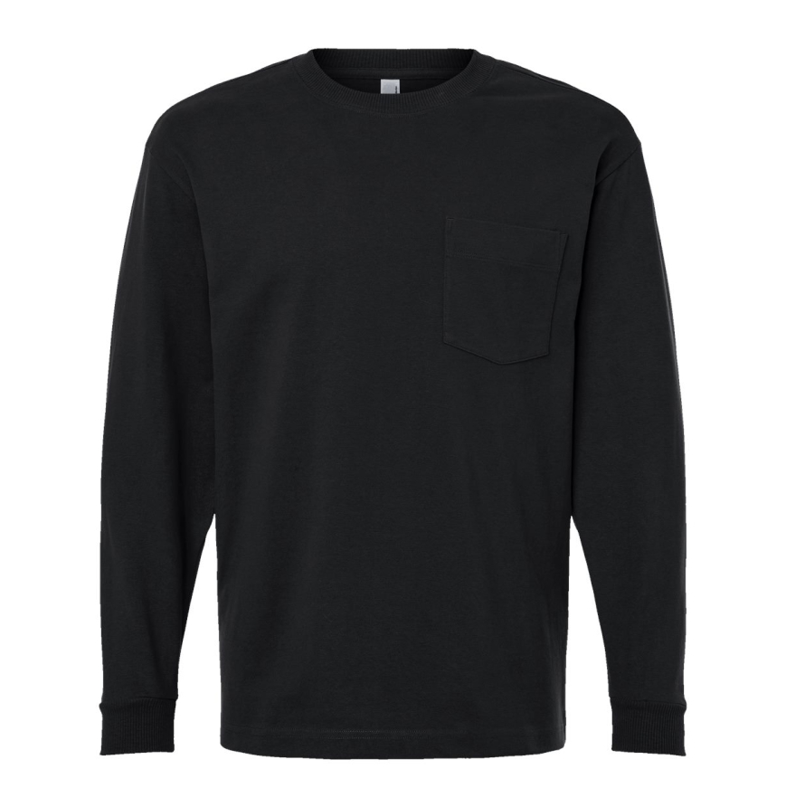 American Apparel 9410A Black front