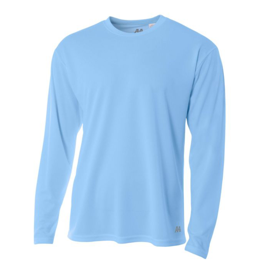 A4 Apparel N3253 LIGHT BLUE front