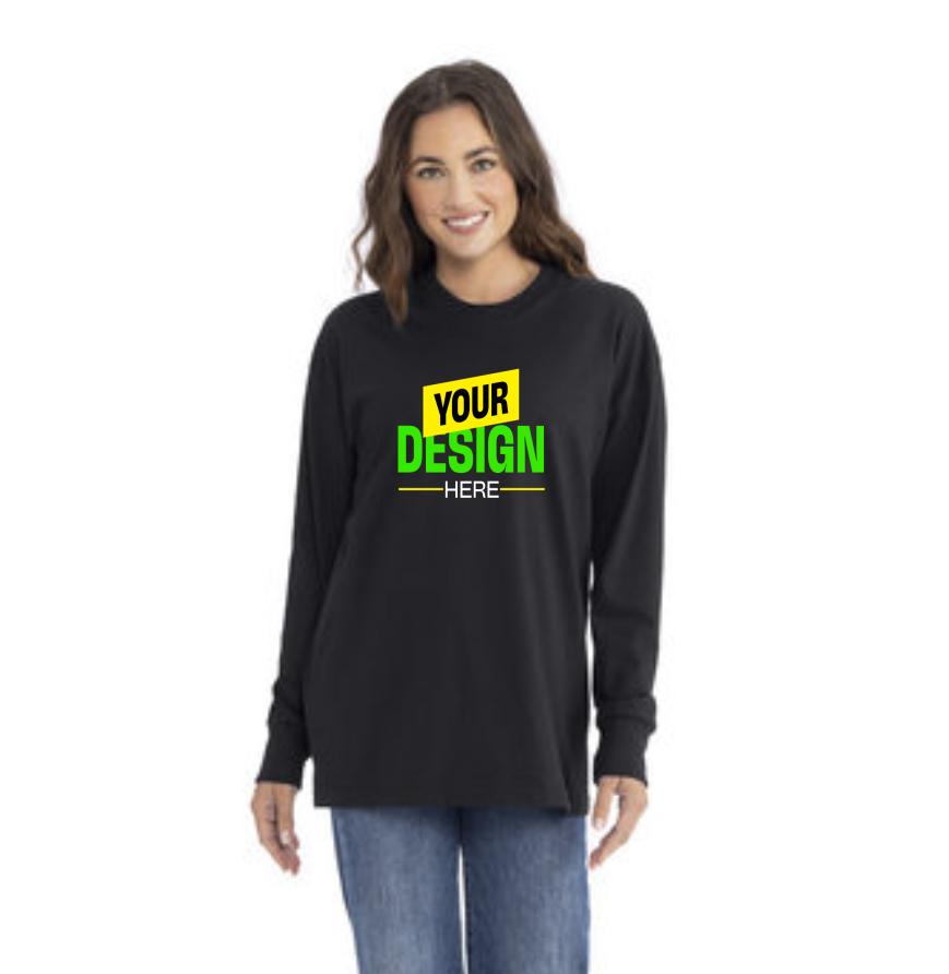 Next Level 7211 BLACK front