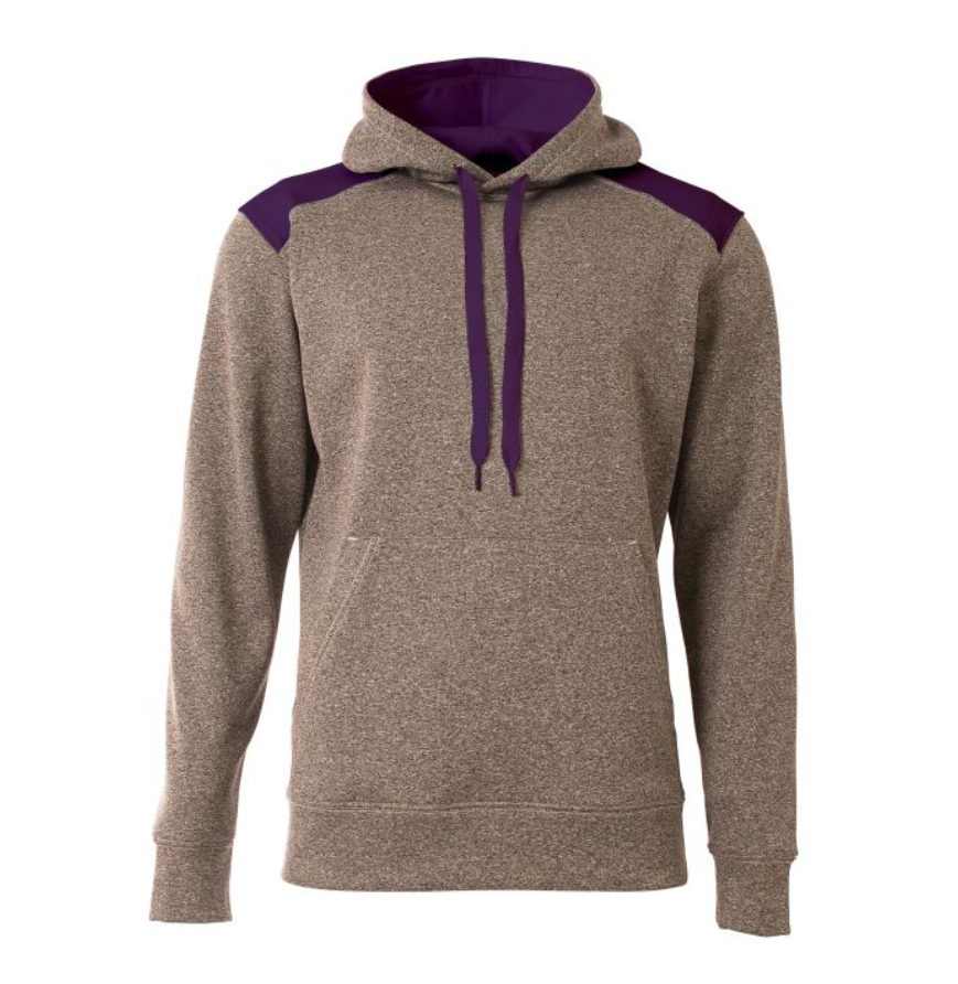 A4 Apparel NB4093 HEATHER/PURPLE front