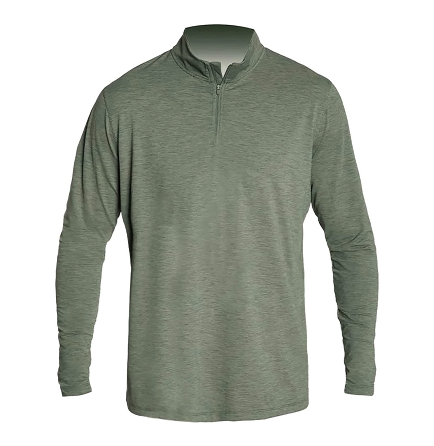 Dark Olive Heathered color
