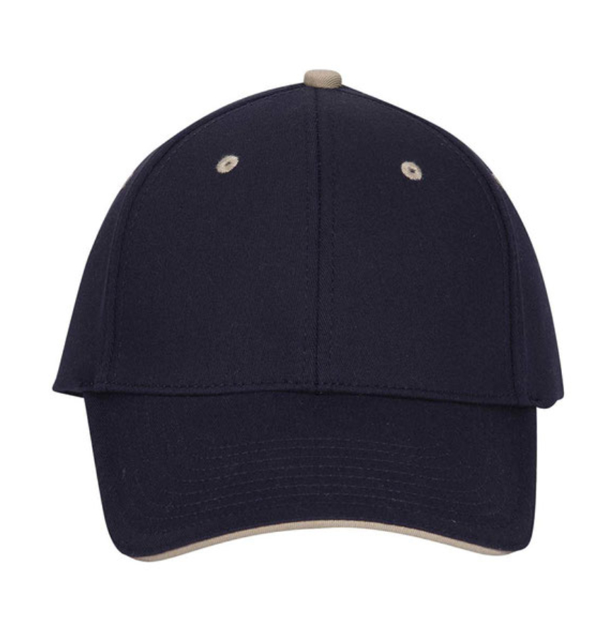 Otto Cap 12-267 Navy/Navy/Khaki front