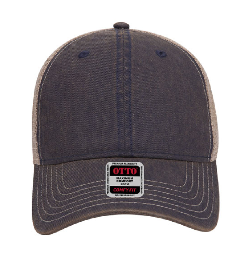 Otto Cap 121-1297 Navy/Navy/Khaki front