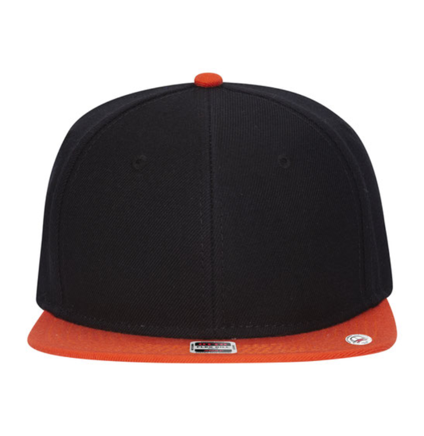 Otto Cap 125-978 Orange/Black/Black front