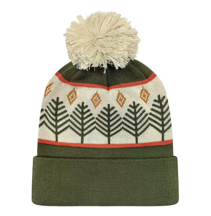 Locale GRNDSR Rustic Trees/ Olive Green front