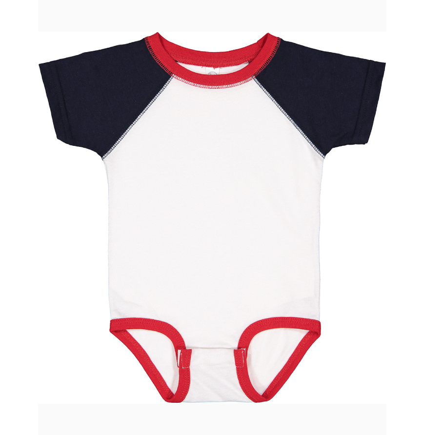 White Navy Red color