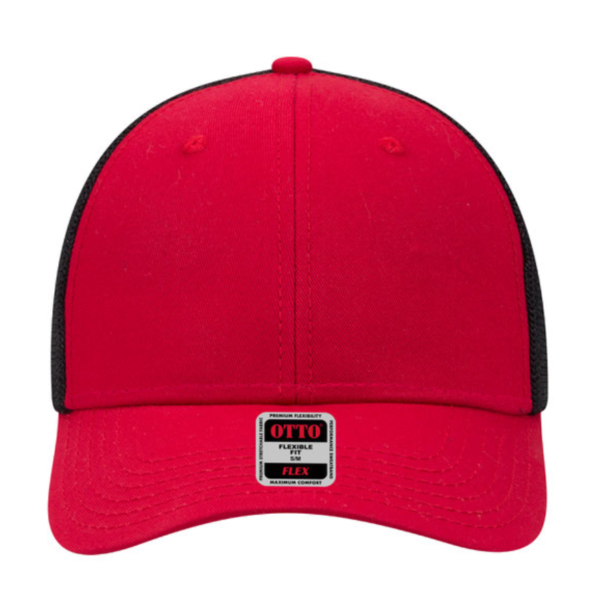 Otto Cap 135-1230 Red/Red/Black front