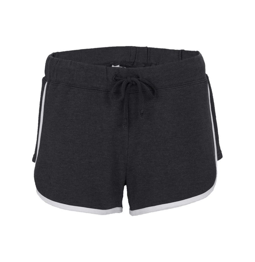 BOXERCRAFT BW6402 Charcoal Heather/ White front