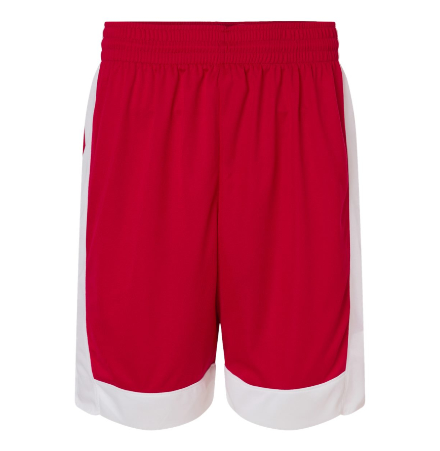 Scarlet/ White color
