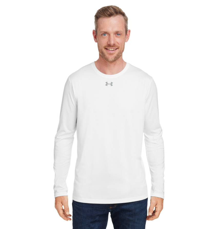 Under Armour 1376843 White/ Mod Grey front