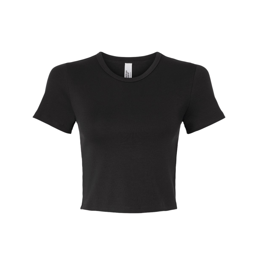 American Apparel BR210 Black front