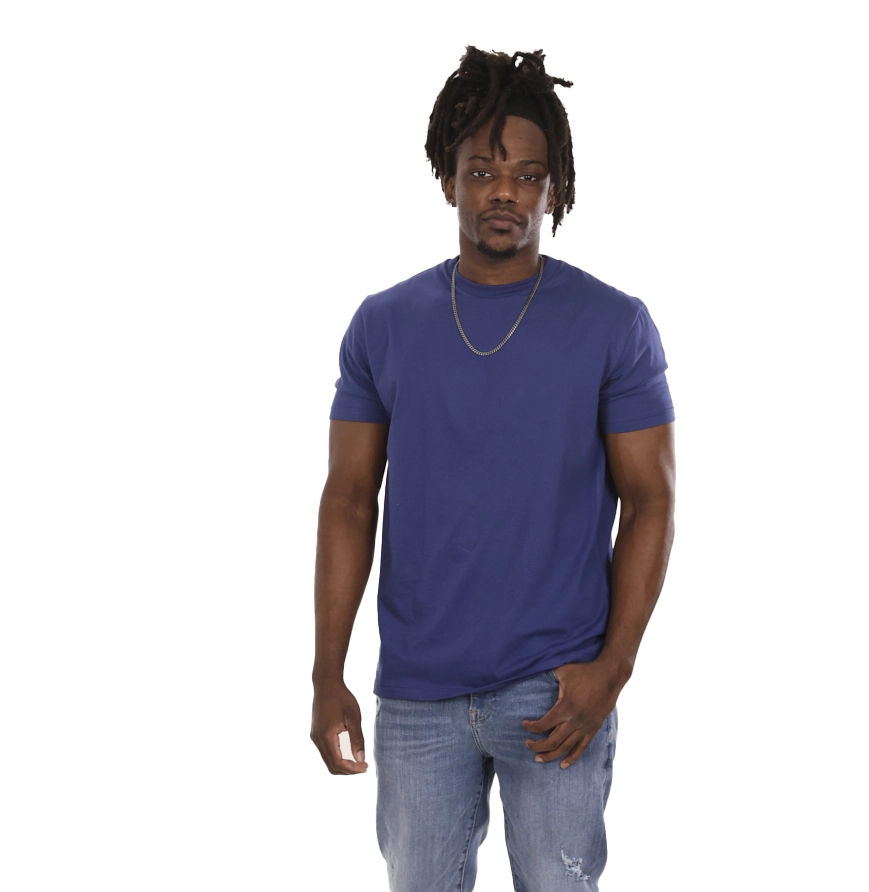 Next Level Men's 6200 Short-Sleeve Crewneck T-Shirt – 65% Polyester/35% Cotton, 3.5 Oz., Antique GO Color, Size 3XL