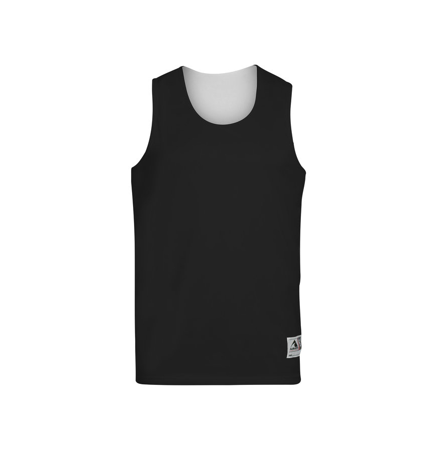 Augusta Sportswear 148 BLACK/ WHITE front