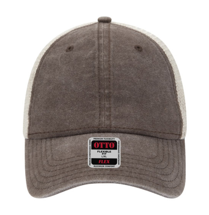 Otto Cap 169-1264 Dark Brown/Dark Brown/Khaki front