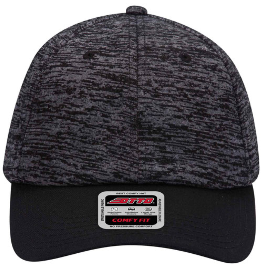 Otto Cap 18-1231 Black/Heather Black front