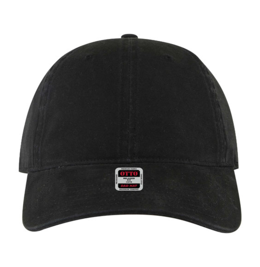 Otto Cap 18-3 Black front