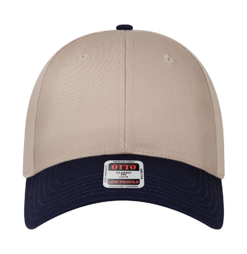 Otto Cap 19-061 Navy/Khaki front