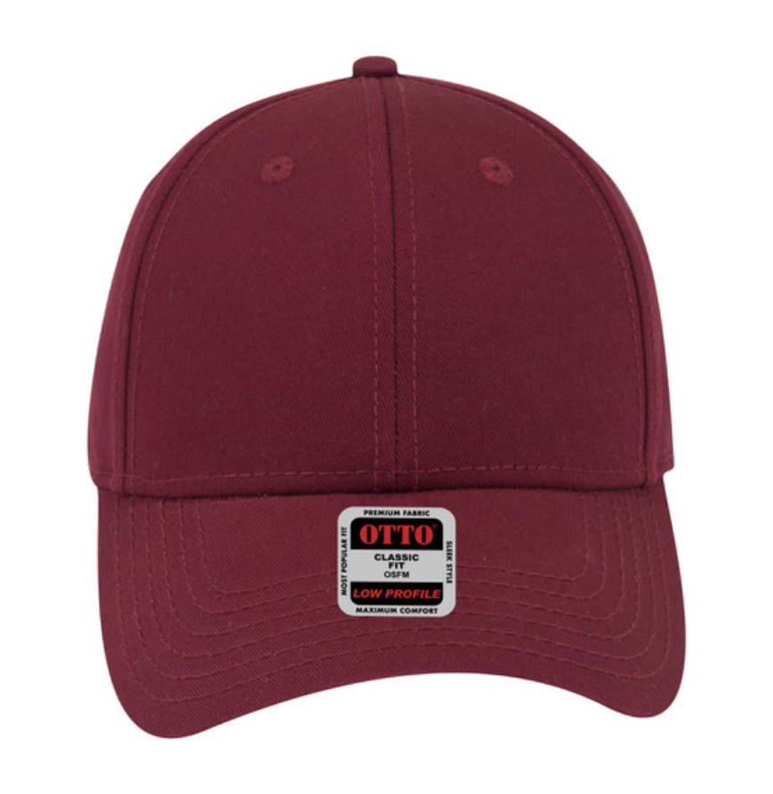 Otto Cap 19-1203 Burgundy Maroon front