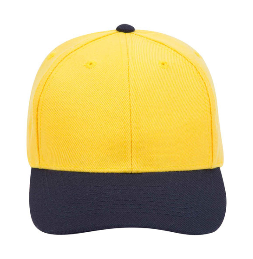 Otto Cap 19-209 Navy/Yellow front