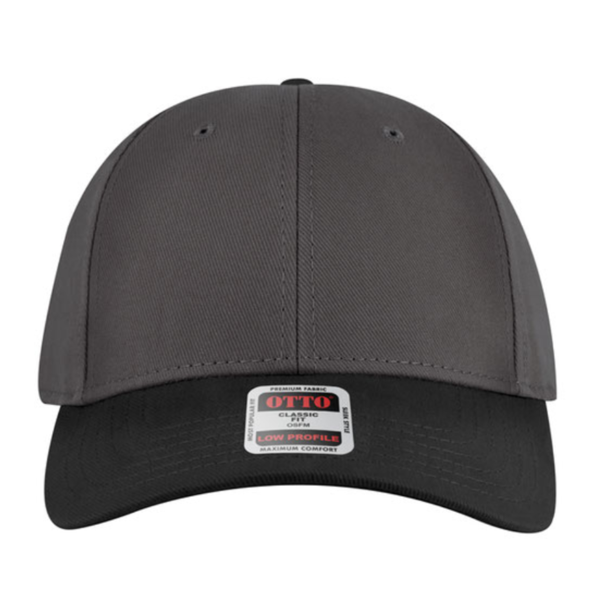 Otto Cap 19-251 Black/Charcoal Grey front