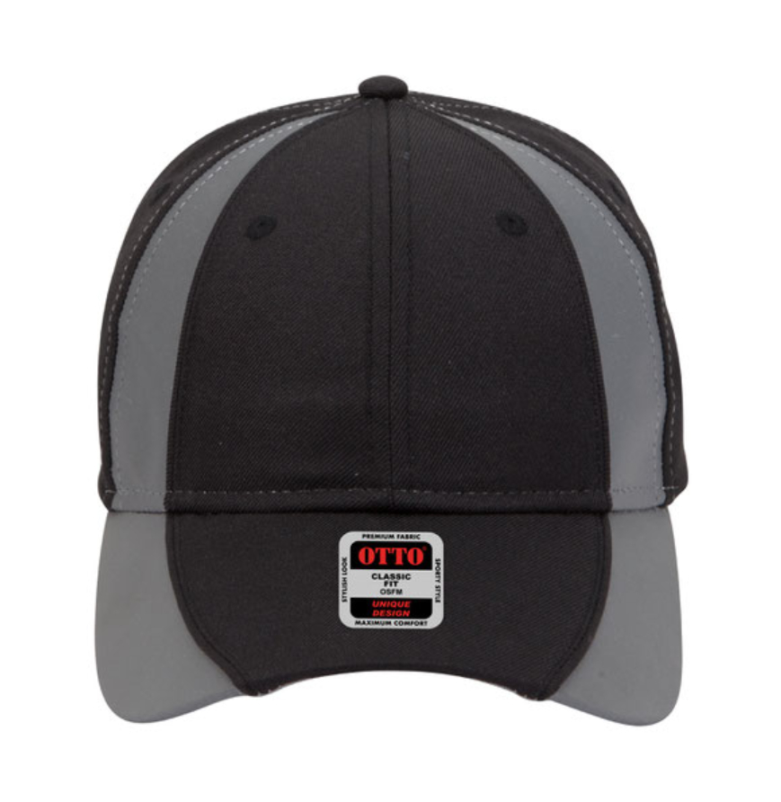 Otto Cap 19-701 Black/Reflex Gray front