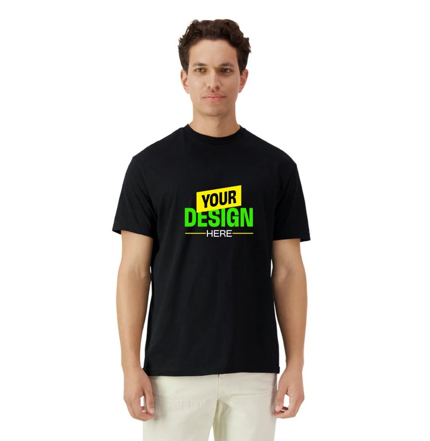 Gildan G300 BLACK front