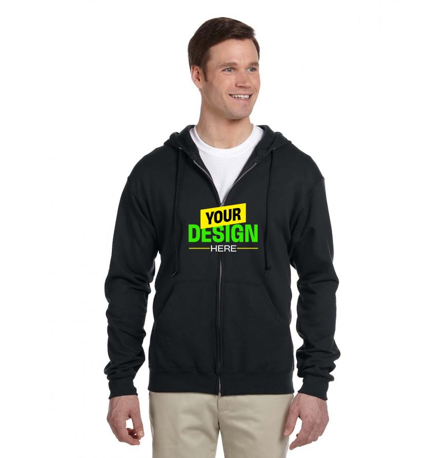 Jerzees 993 Black front