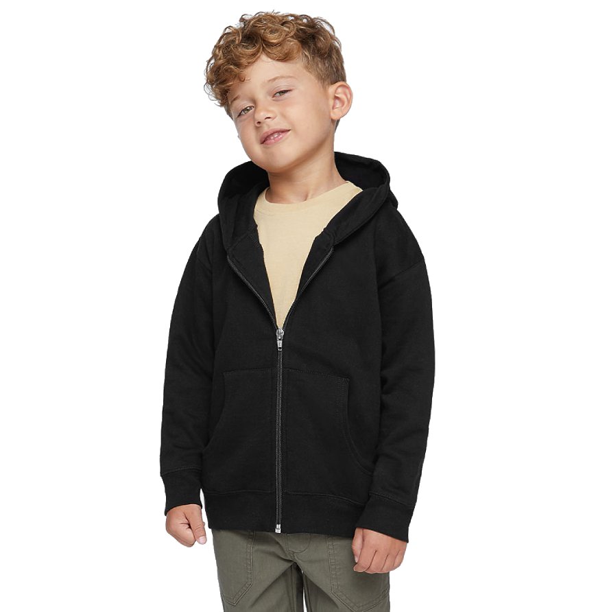 Toddler Grid Fleece Hoodie