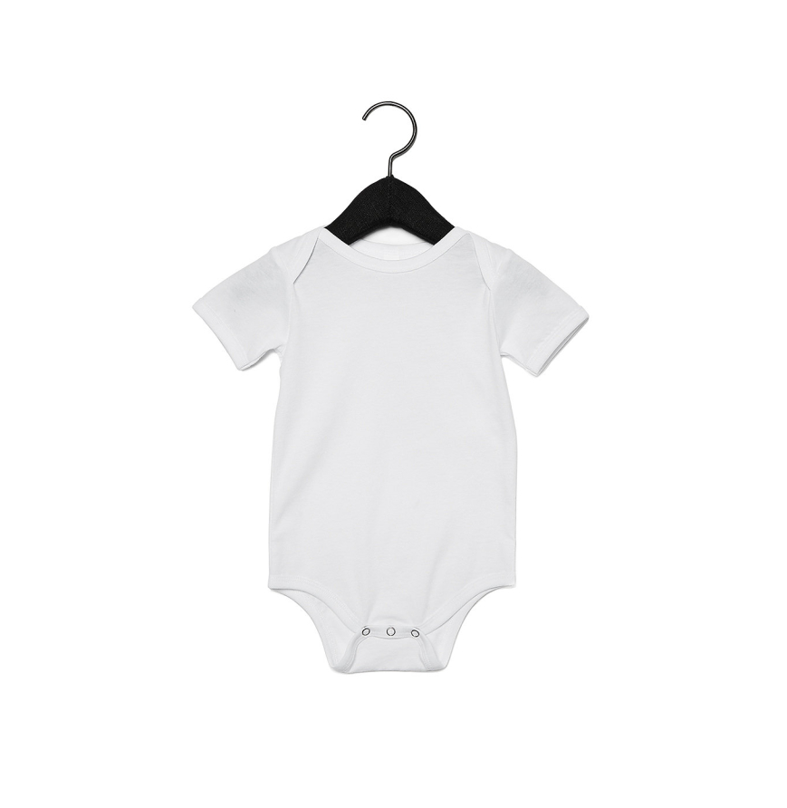 Bella + Canvas 100B White front