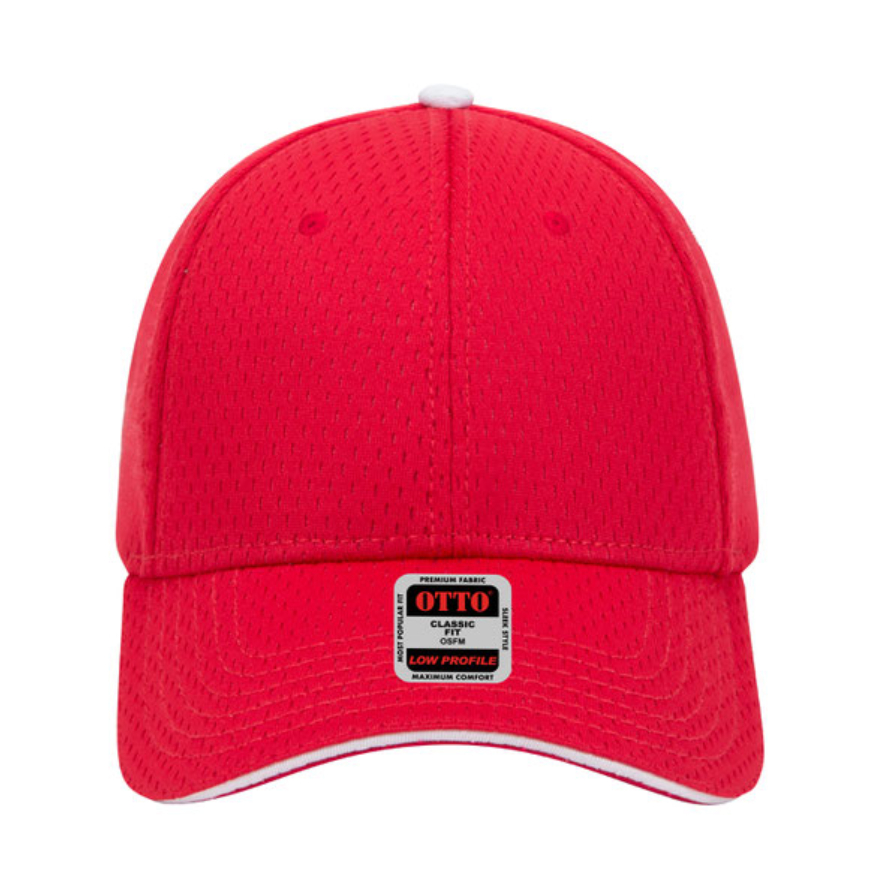 Otto Cap 23-368 Red/Red/White front