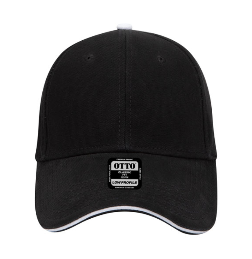 Otto Cap 23-484 Black/Black/White front