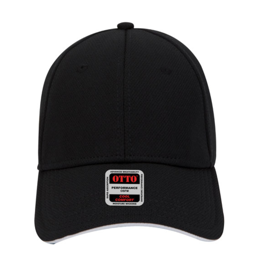 Otto Cap 23-735 Black/Black/White front