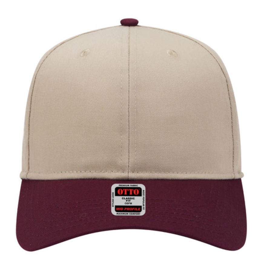 Maroon/Khaki color