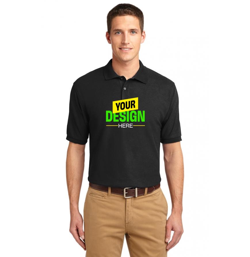 Port Authority K500 Black front