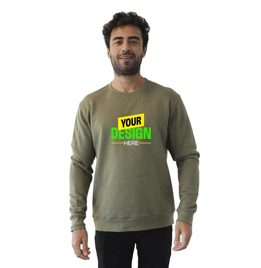 Next Level NL9002 Heather Military Green front