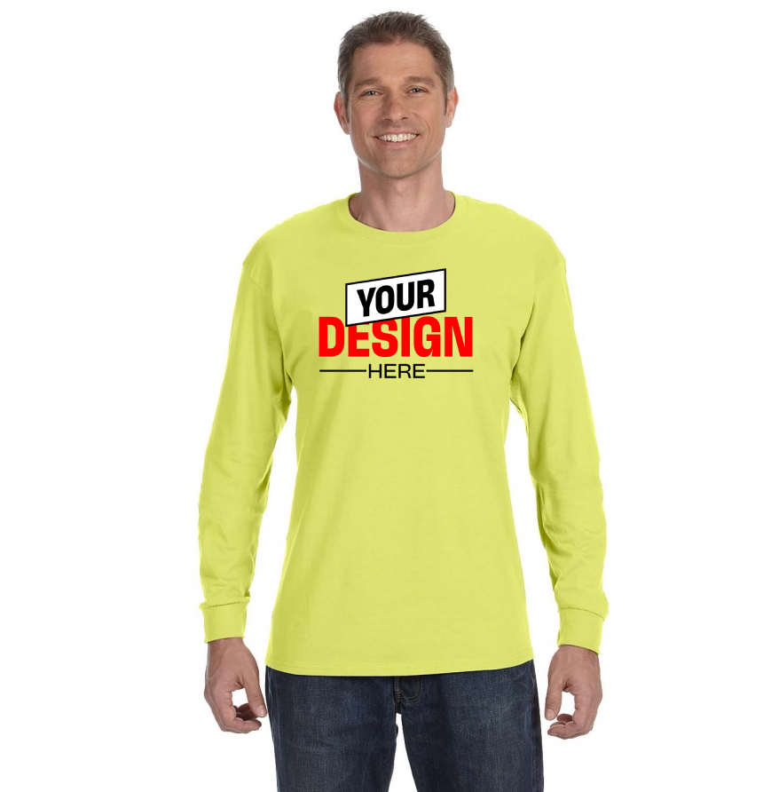 Jerzees 29L Safety Green front