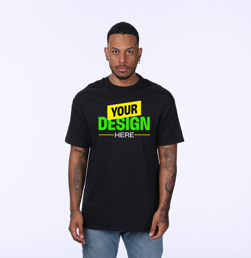 Jerzees 29M Black front