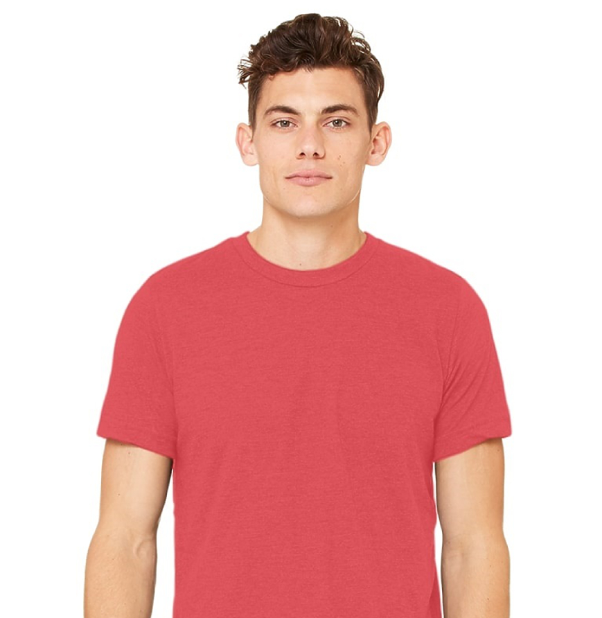 Bella + Canvas 3001U Canvas Red front