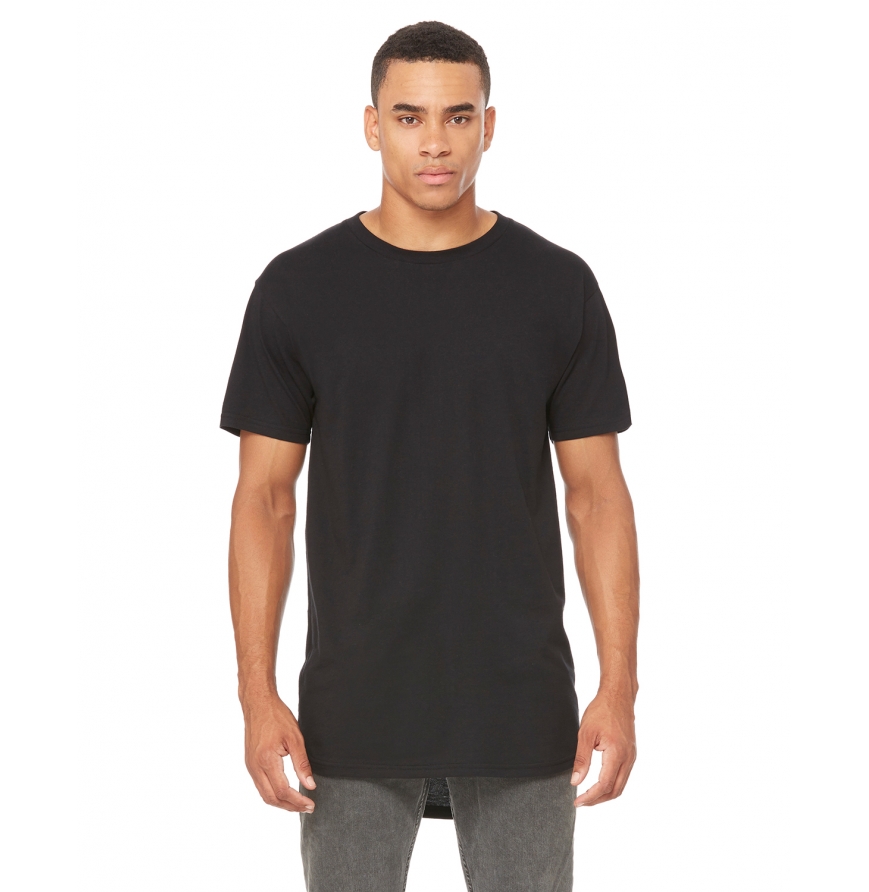 Mens Long Body Urban T-Shirt-3006