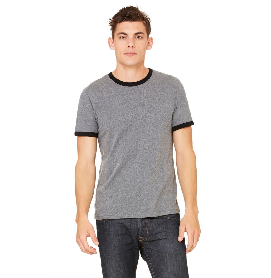 Men's Jersey Short-Sleeve Ringer T-Shirt-3055C